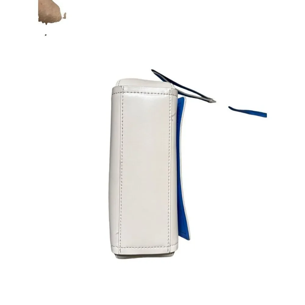 Kate Spade New York Cream Leather Flap‎ Closure Small Crossbody Bag